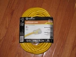 Southwire 2588sw0002 50ft 12/3 Sjtw Outdoor Extension Cord Heavy Duty Light End. Fixed Price $31.95.