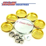 New Ep125br Elgin Brass Freeze Plug Set Ford Bb 370 429 460. Fixed Price $25.88.