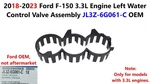 2018-2023 Ford F-150 3.3l Engine Left Water Control Valve Assembly Jl3z-6g061-c. Fixed Price $40.00.